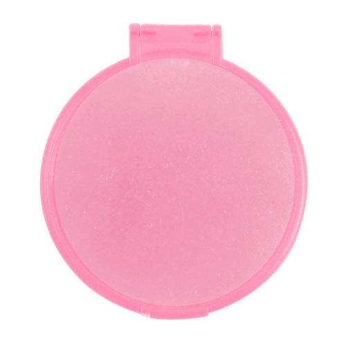 Espejo de bolso redondo rosa - SEKAISA